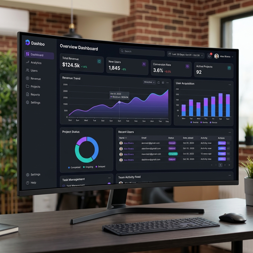 SaaS Dashboard